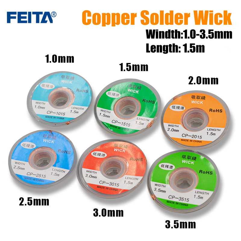 Solder Wick Braid - Lehim Sökme Örgü Örgü Kaynak Lehim