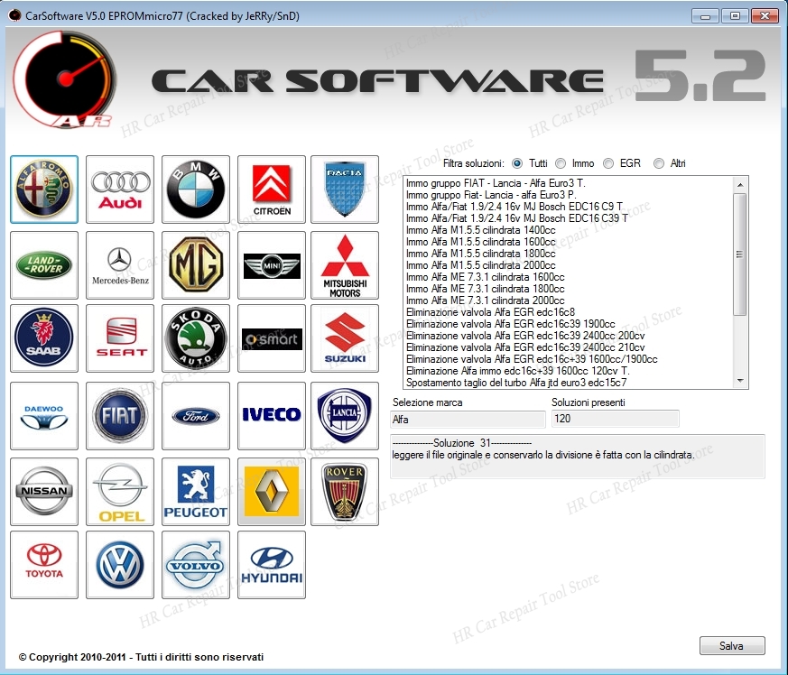 Electronics Repair Book - CarSoftware 5.2 EPROMmicro77 Araç Yazılımı 5.2