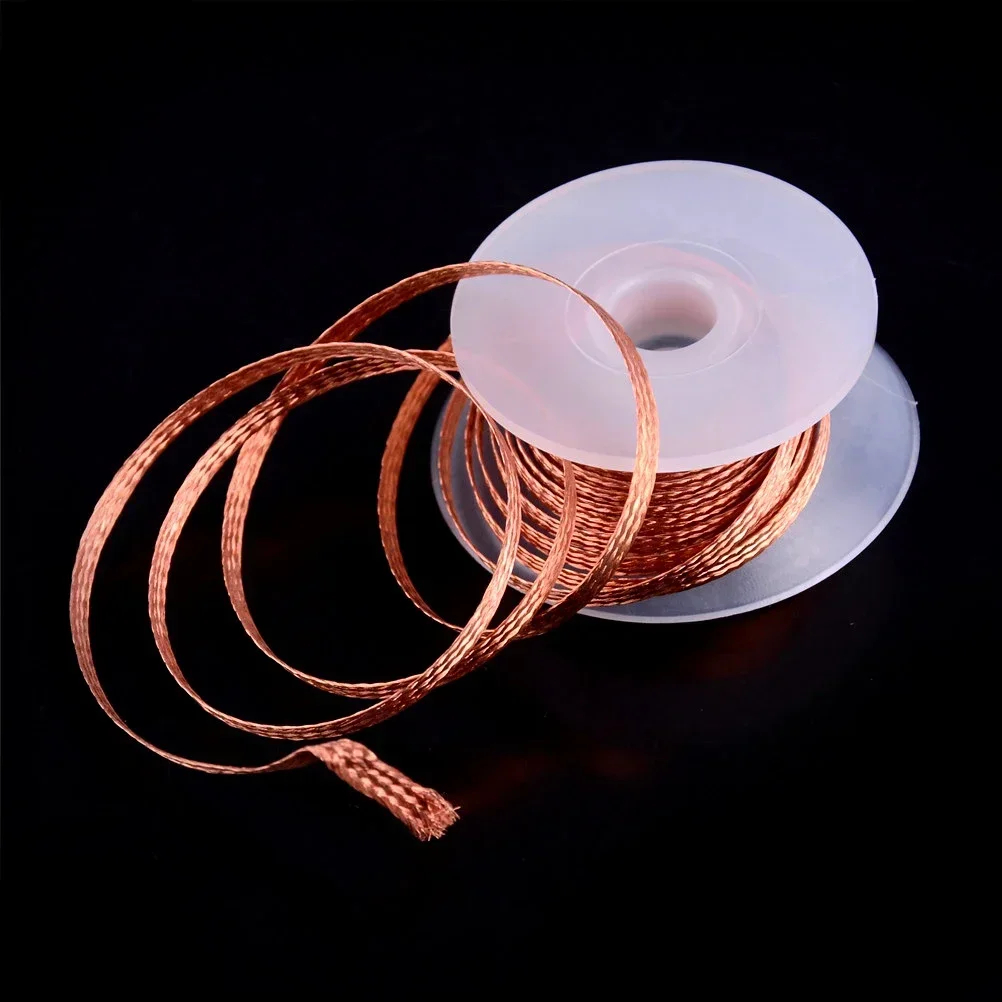 Solder Wick Braid - 1.0-4.0mm Uzunlukta Kaynak Telleri Lehim Sökme
