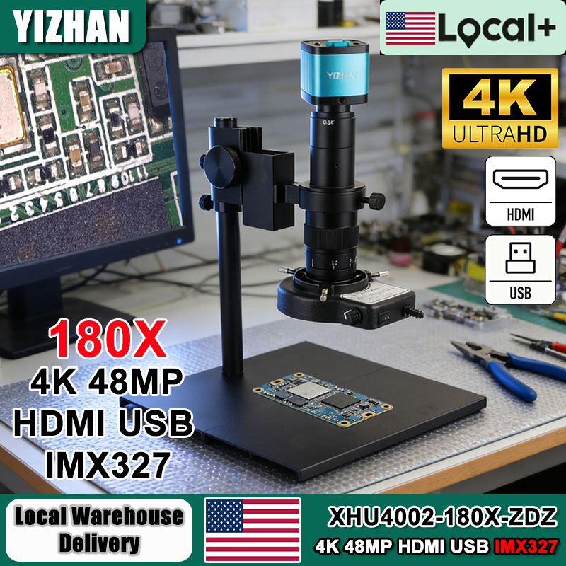 Electronics Repair Videos - YIZHAN 180X Zoom Lensli Dijital Mikroskop