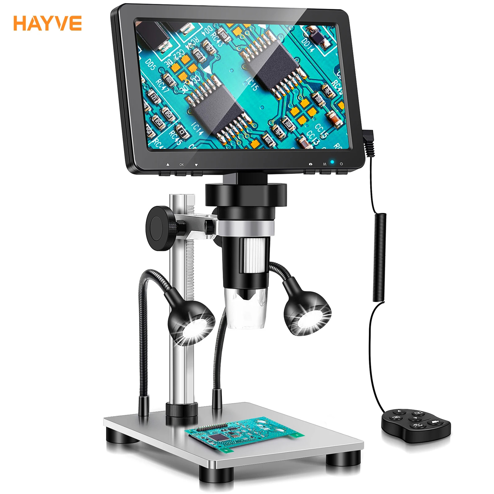 Electronics Repair Videos - Hayve 7 '' Dijital Mikroskop 1200X
