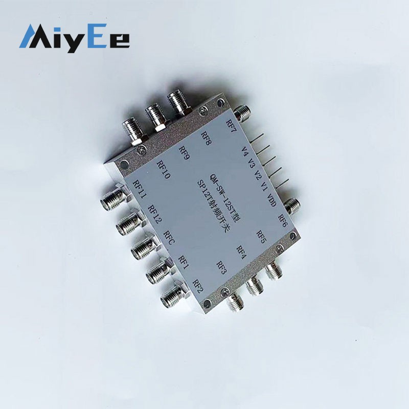 Qm Electronics & Repair Services - QM-SW-12ST 100MHz-6GHz Tek Kutuplu On İki