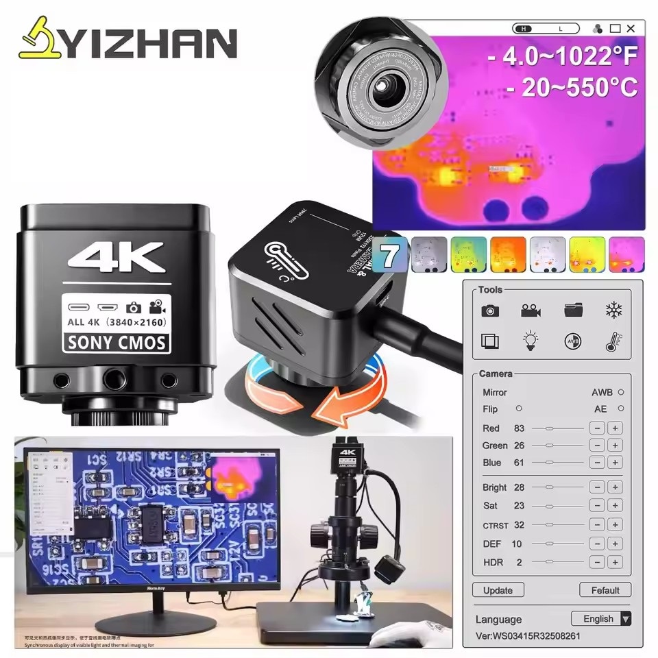 Electronics Repair In Usa - YIZHAN Termal Görüntüleme Cihazı 256*192 Piksel