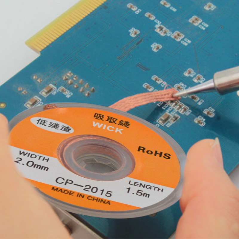 Lehim Sökme Örgü Örgü Kaynak L - Solder Wick Braid incelemesi ve fiyatı
