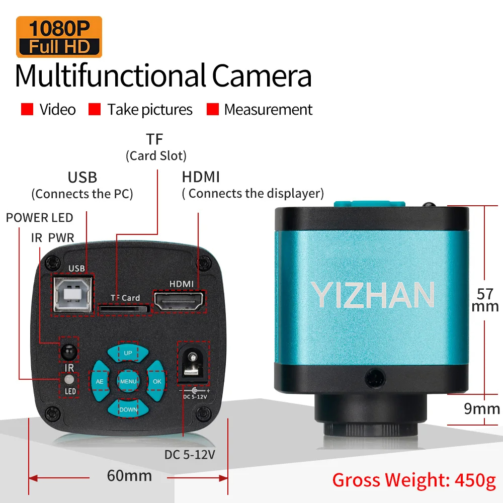 YIZHAN 150X Zoom Lensli Elektr - Electronics Repair Videos incelemesi ve fiyatı