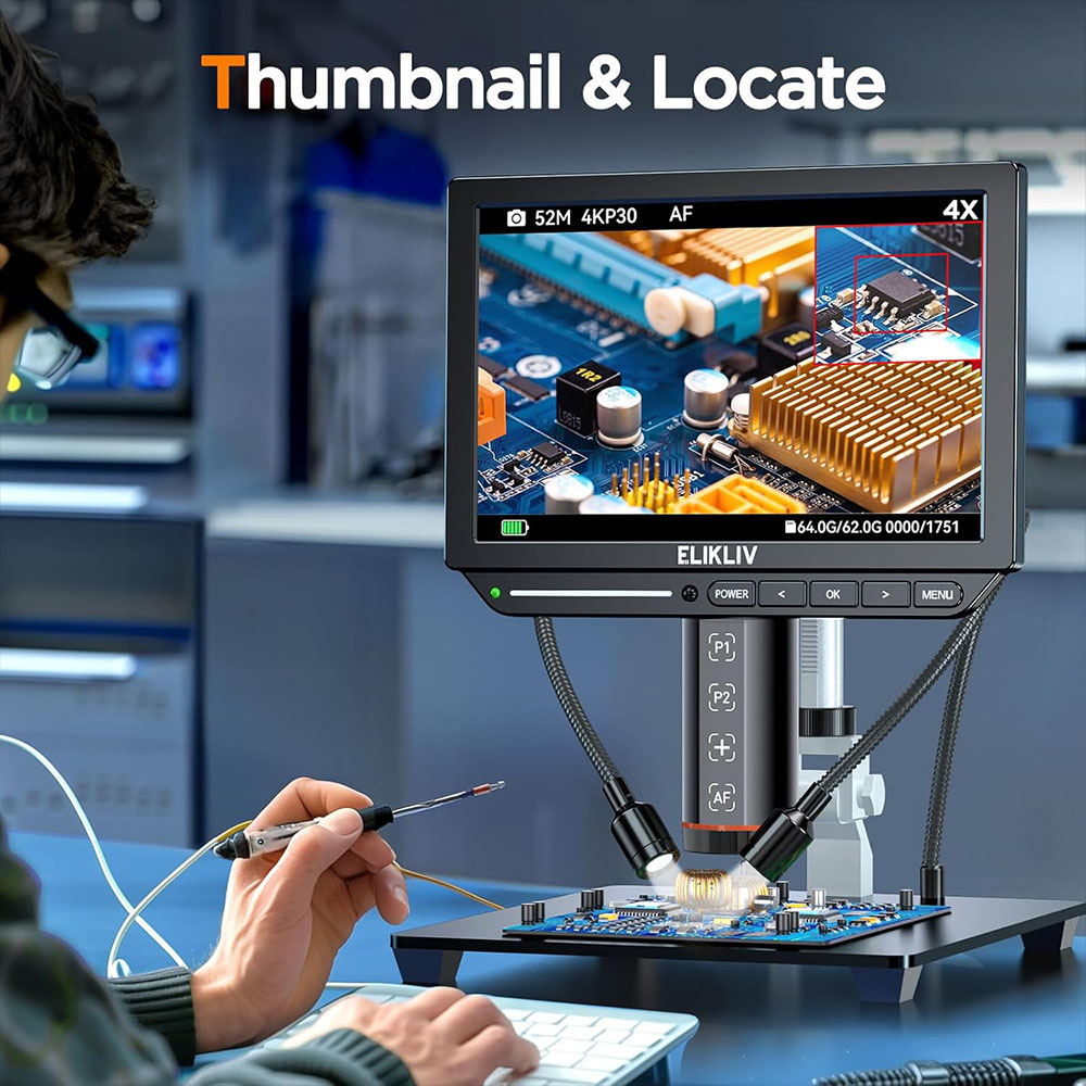 Elikliv EM4K-AF Otomatik Odakl - Electronics Repair Videos incelemesi ve fiyatı