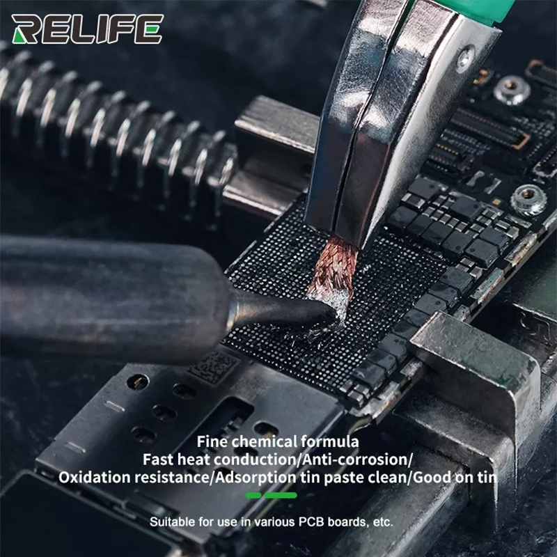 RELIFE lehim sökme ağı anti-sı - Solder Wick Braid incelemesi ve fiyatı