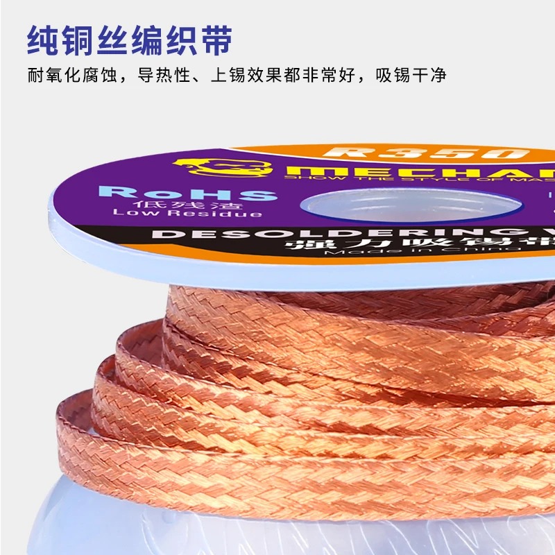 10 adet/grup mekanik lehim Wic - Solder Wick Braid incelemesi ve fiyatı