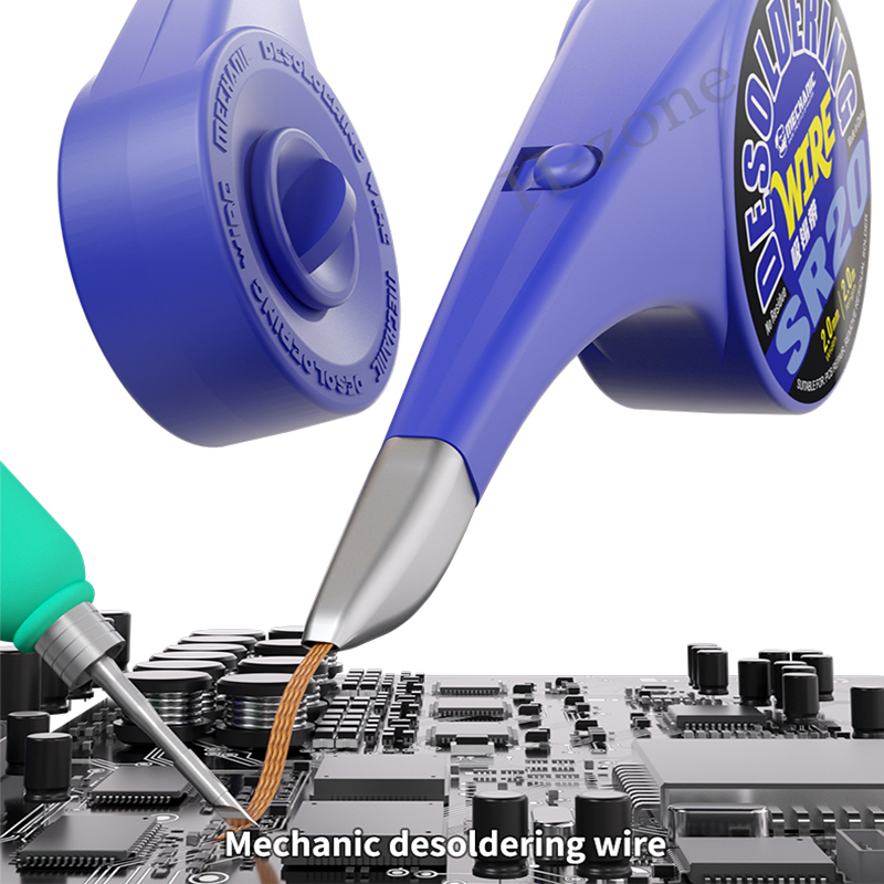 MEKANIK SR20 Serisi Anti-haşla - Solder Wick Braid incelemesi ve fiyatı