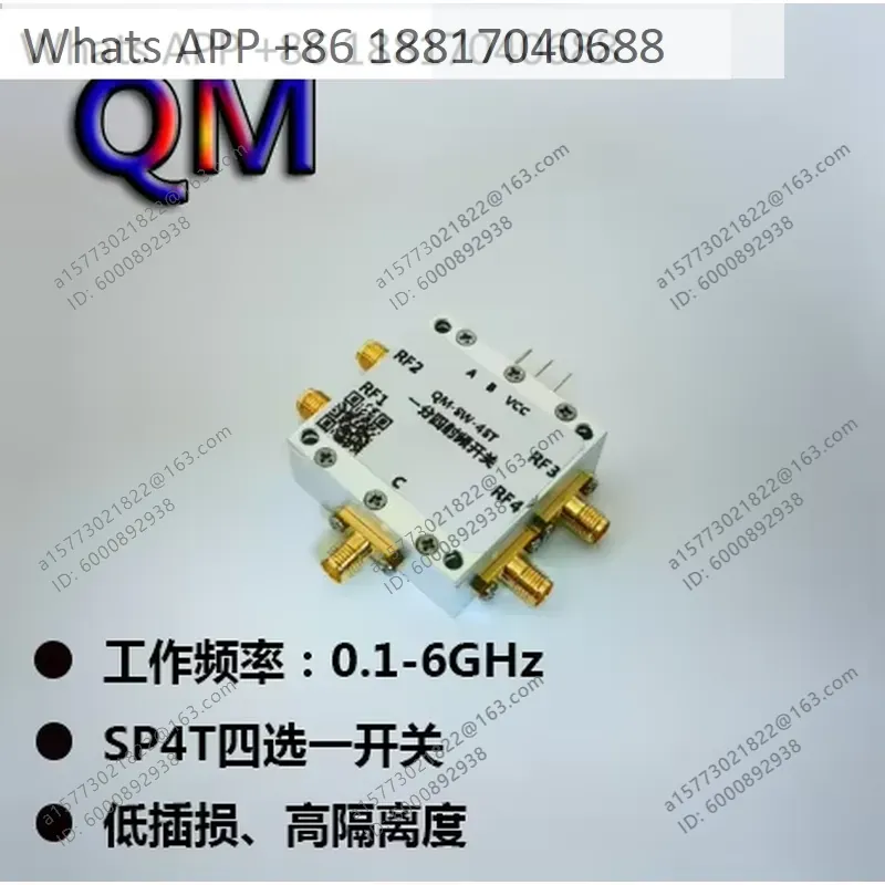 QM-SW-4ST 0.1-6 GHz SP4T Elekt - Qm Electronics & Repair Services incelemesi ve fiyatı