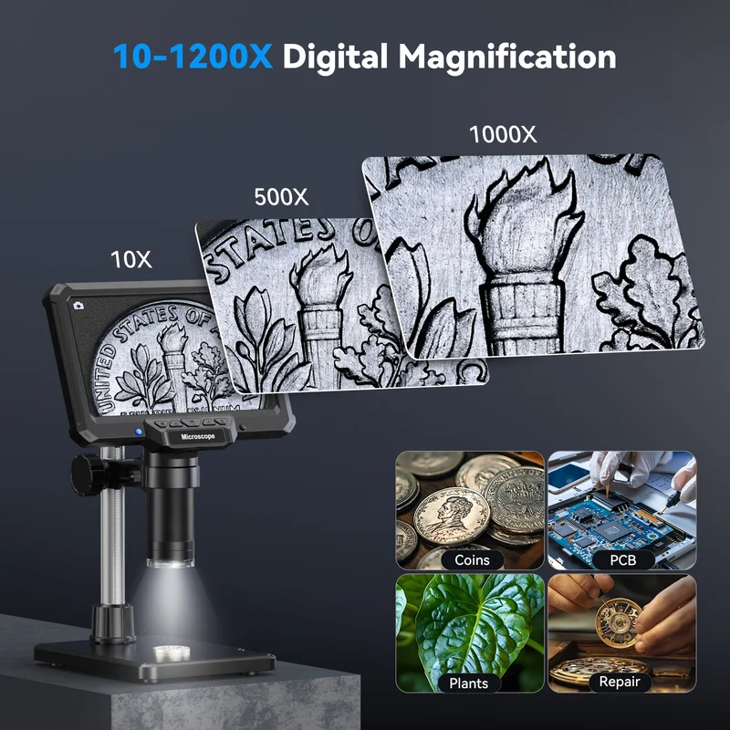 Mikroskop 1200X 16MP HD Elektr - Electronics Repair Videos incelemesi ve fiyatı