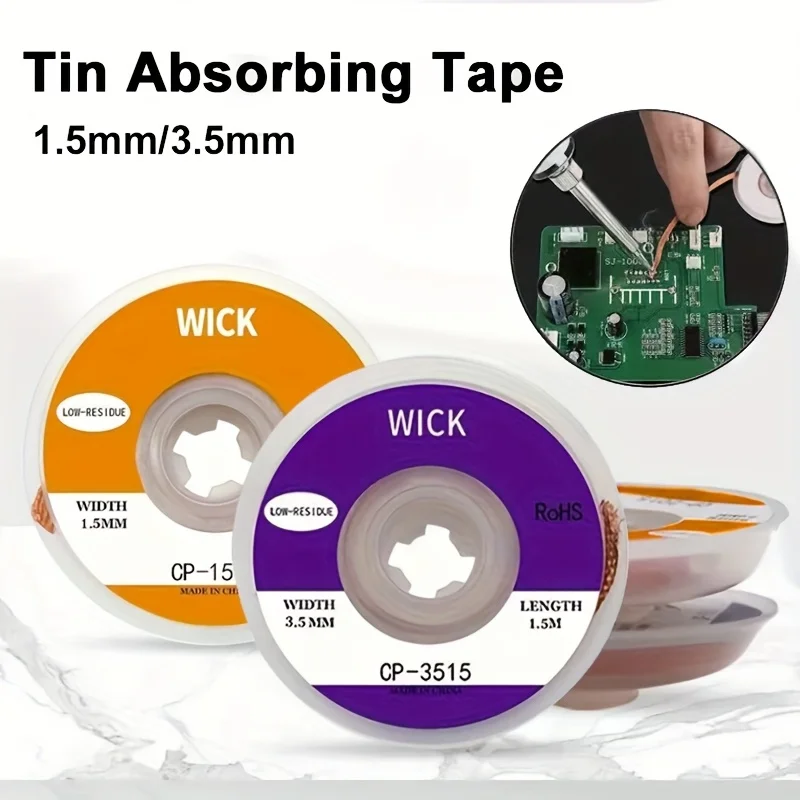 1.5m Lehim Sökme Örgü Bandı Ba - Solder Wick Braid incelemesi ve fiyatı