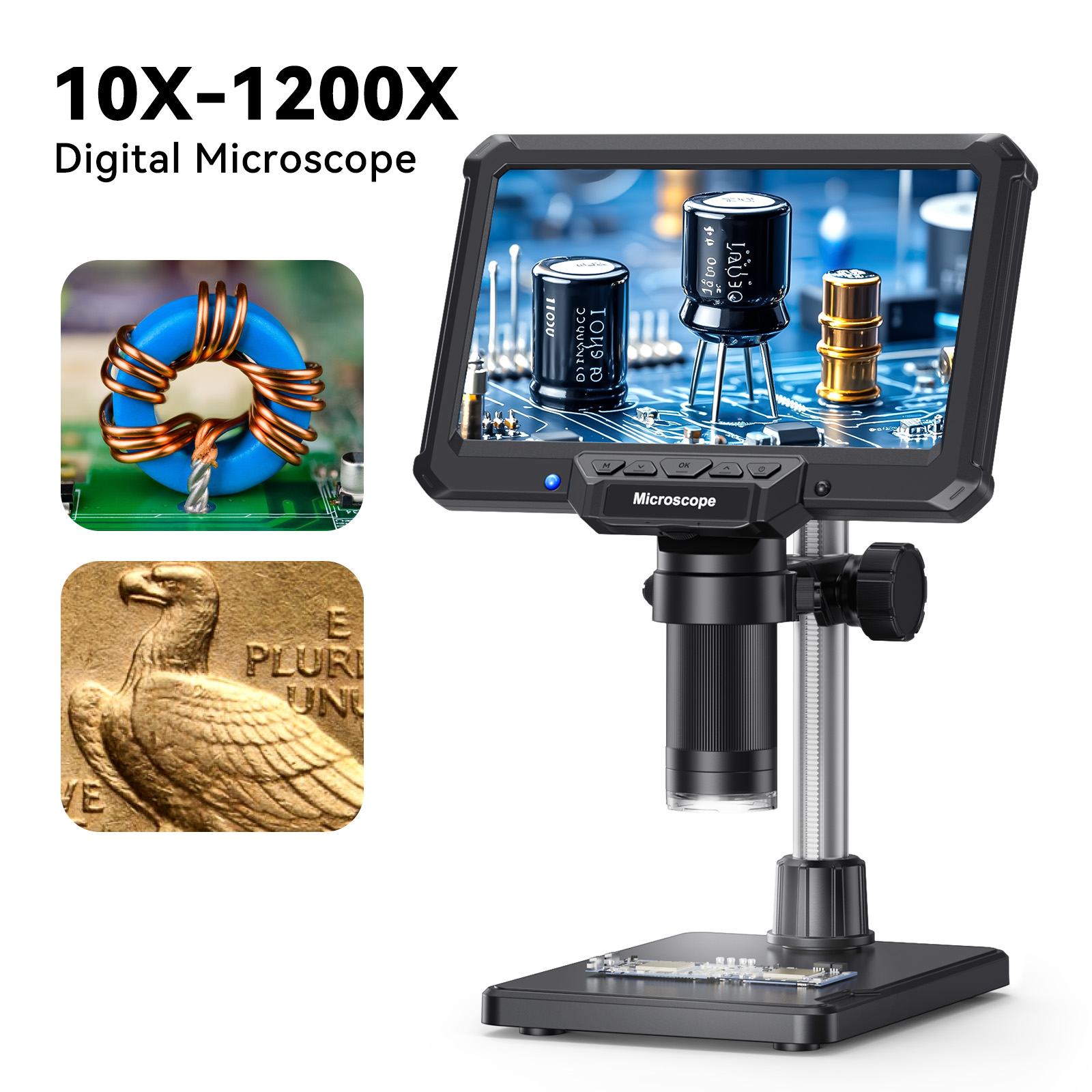 Hayve 7 inç Dijital Mikroskop  - Electronics Repair Videos incelemesi ve fiyatı